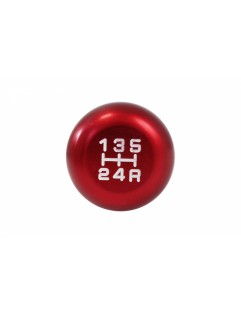 Aluminum Gear Shift Knob 5B Universal Red