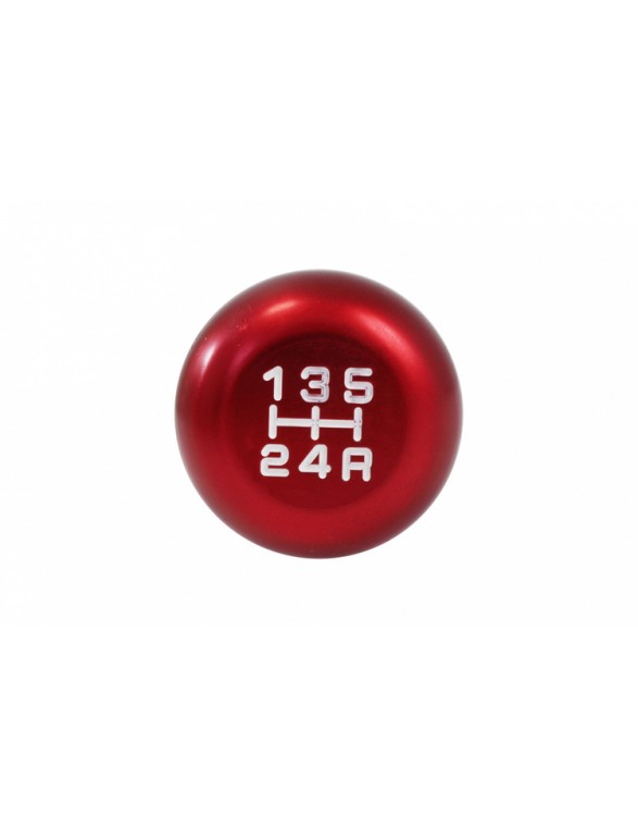 Aluminum Gear Shift Knob 5B Universal Red