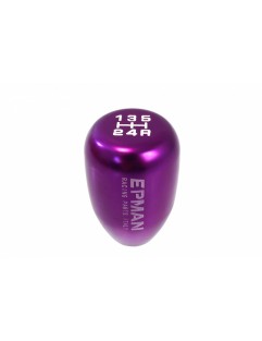 5B Aluminum Gear Shift Knob Universal Purple