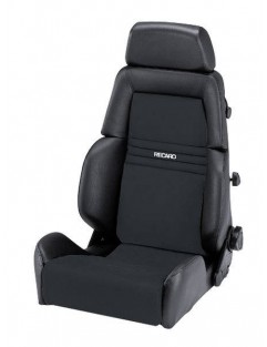 RECARO Expert S (LT / F) Dinamica sort / sort kunstlæderstol