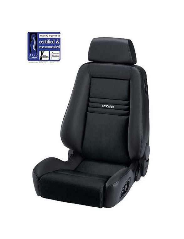 RECARO Ergomed ES Clima Dinamica black / Leather black chair