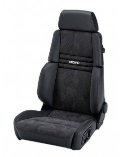 Fotel Sportowy RECARO Orthopaed Artista Black / Leather Black