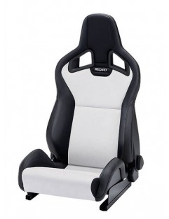 Fotel Sportowy RECARO Sportster CS z podgrzewaniem Artificial leather Black / Dinamica Silver