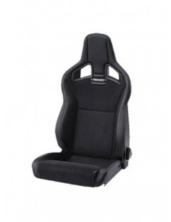 RECARO Cross Sportster CS sæde med varme Kunstlæder sort / Dinamica sort