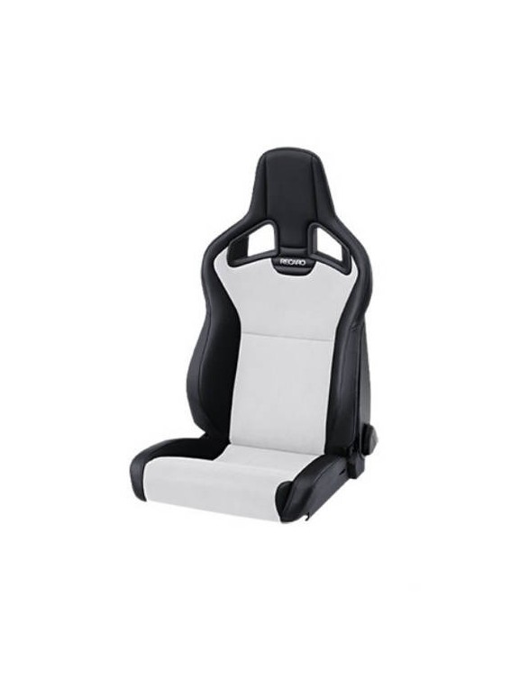 RECARO Cross Sportster CS sæde med varme Kunstlæder sort / Dinamica sølv