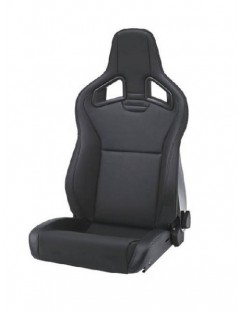 RECARO Cross Sportster CS sæde med varme Leather Vienna sort