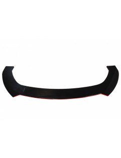 Universal front bumper splitter gloss black