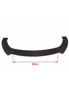 Universal front bumper splitter 3 pcs.