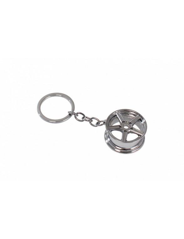 Silver Rim Keychain