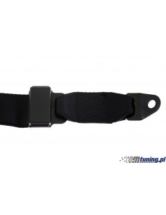 4p 2 "Black Sports Belts - Monza