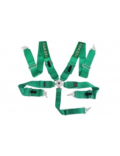 5p 3 "Green Sports Belts - Takata Replica harness