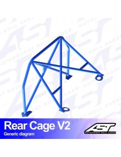 Rullestang PEUGEOT 407 Coupe (6C / J) 2 Dørs Coupe Bagrulle V2