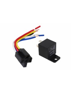 Universal relay 40A with socket