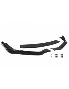 Front bumper spoiler Lexus IS F 14-16 Glossy Black