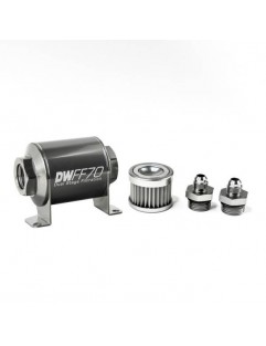 DeatschWerks Fuel filter 5 microns AN6 70mm