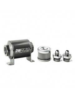 DeatschWerks Fuel filter 10 microns AN6 70mm