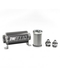 DeatschWerks Fuel filter 5 microns AN6 110mm