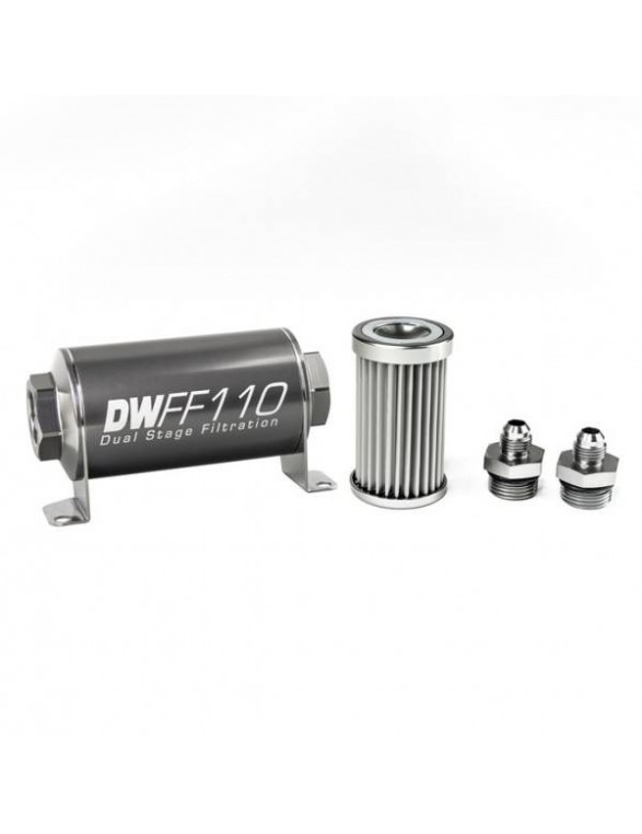 DeatschWerks Fuel filter 5 microns AN6 110mm