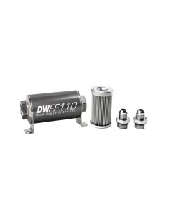 DeatschWerks Fuel filter 10 microns AN8 110mm