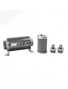 DeatschWerks Fuel filter 100 microns AN6 110mm