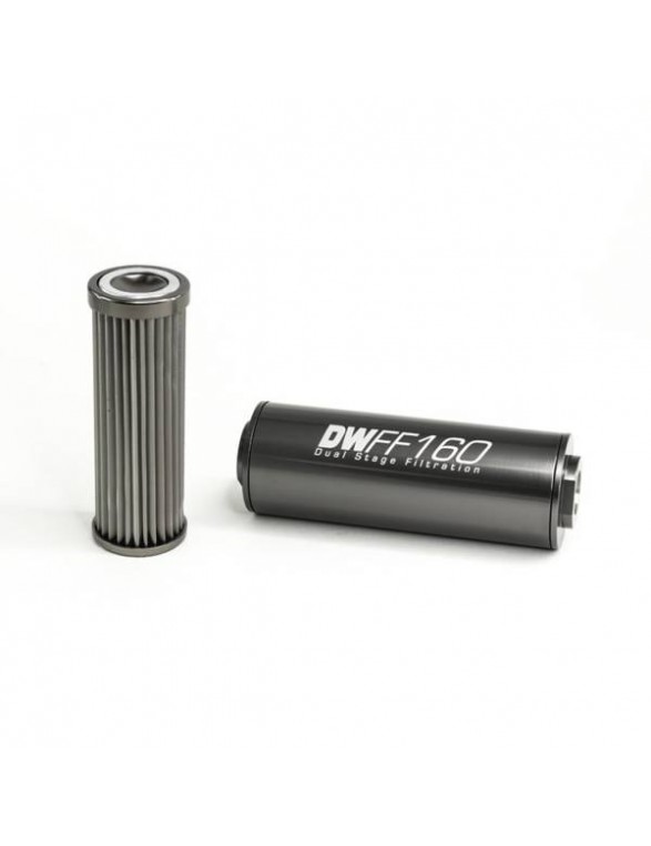 DeatschWerks Fuel filter 10 microns AN10 160mm