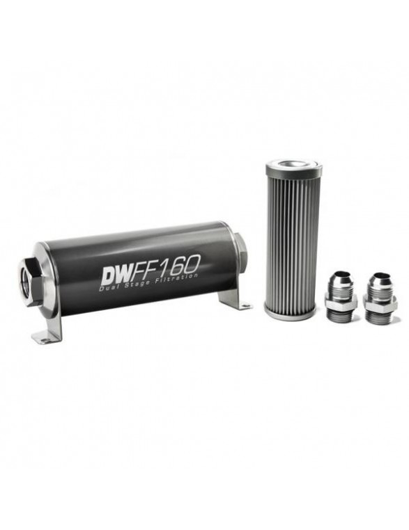 DeatschWerks Fuel filter 10 microns AN10 160mm