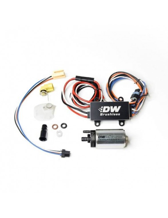 DeatschWerks Brændstofpumpe DW440 440lph + C102 controller Subaru WRX 08-14, STI 08+