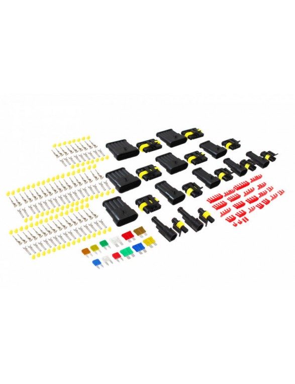 Set of superseal connectors 216pcs 1-6PIN