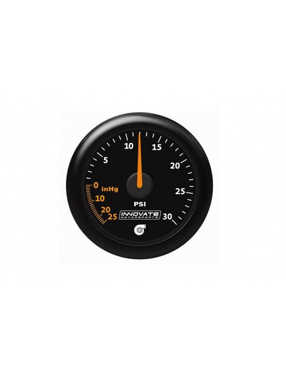 CLOCK Innovate 52 mm vakuum / boost 2 bar MTX-A