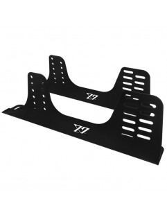 FIA BMW E46 bucket seat mount. Passenger side, Black