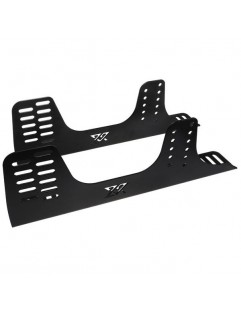 FIA BMW E36 bucket seat mount. Passenger side, Black