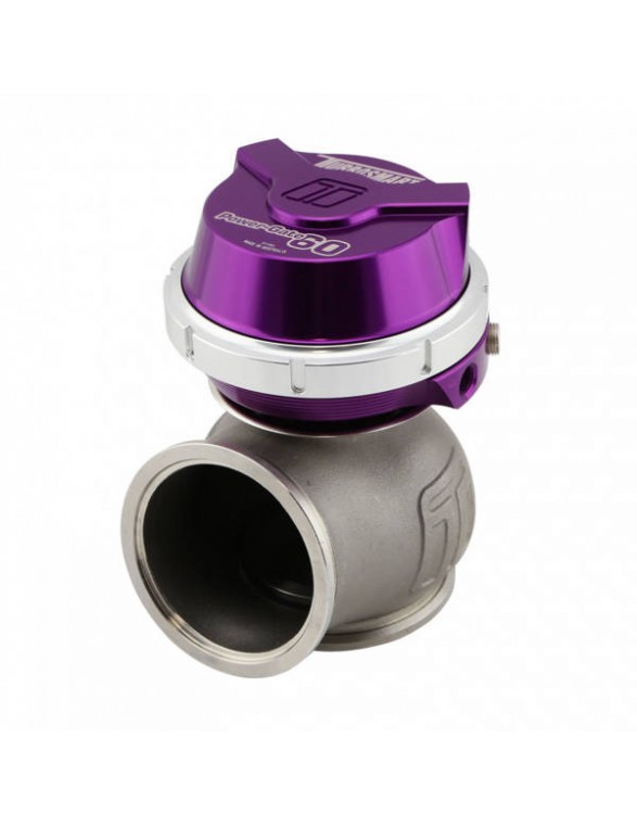  Turbosmart Wastegate 60mm 1.0 Bar Power-Gate Purppurainen ulkopinta