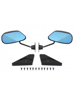 Universal Mirrors F2 ABS Manual Blue Glass