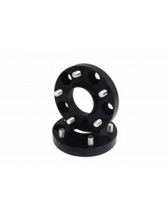 Black Bolted Spacers 22mm 70.1mm 5x115