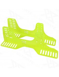 FIA BMW E46 bucket seat mounting. Fluo passenger side