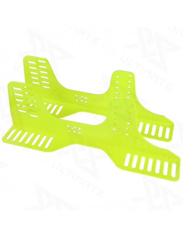 FIA BMW E46 bucket seat mounting. Fluo passenger side