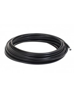 PTFE -kabel AN10 14 mm, stålfläta + PVC