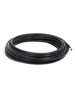 PTFE AN6 kabel 8,5 mm, stålflette + PVC