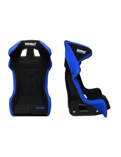 Bimarco Grip Velor Blue / Black HANS FIA Sports Seat