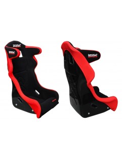 Fotel Sportowy Bimarco Phantom Welur Red-Black FIA