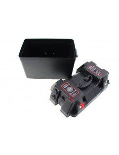 Battery box with accessories 325x185x200mm