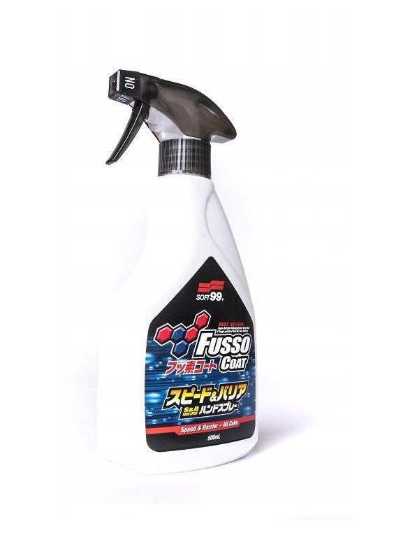 Soft99 Fusso Coat Speed & Barrier 400ml (Quick Detailer)