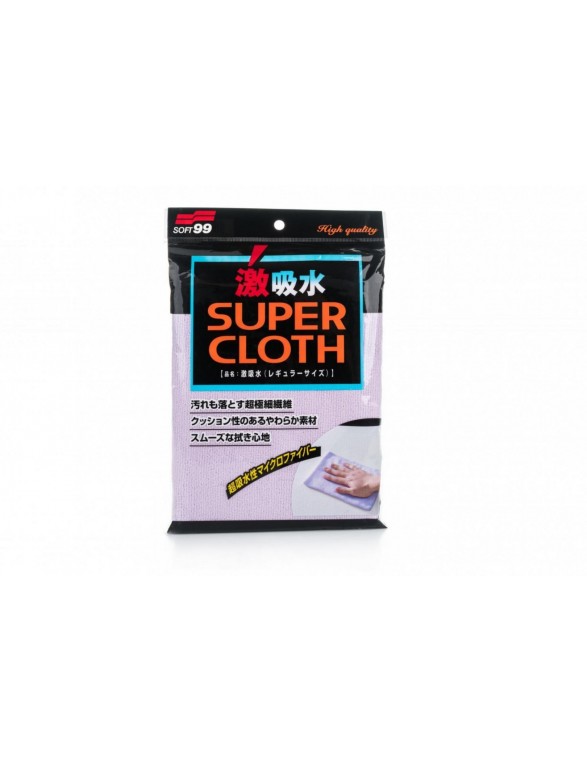 Soft99 Microfiber Cloth - Super Water Absorbant 50x30cm (Mikrofibra)