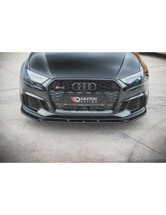 FRONT SPLITTER V.4 AUDI RS3 8V FL SPORTBACK