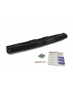 Central rear splitter mitsubishi lancer evo x (with vertical bars)