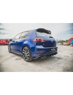 BAKSIDA SPLITTER RACING HÅLLBARHET + FÄLL VW GOLF 7 R FACELIFT