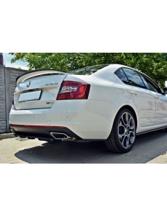 REAR SIDE SPLITTERS SKODA OCTAVIA III RS POLIFT