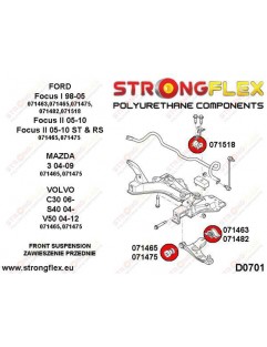 Front wishbone rear bush SPORT