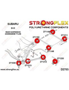 Rear trailing arm bushing body mount