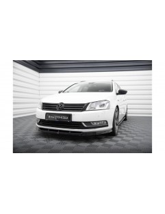 Front Splitter Volkswagen Passat B7 Gloss Black